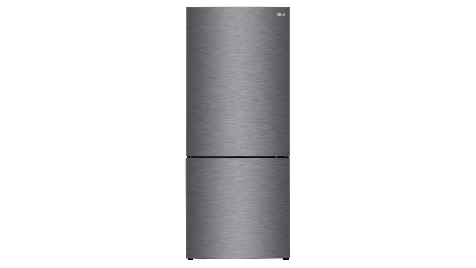 LG 420L Bottom Mount Fridge with Door Cooling Dark Graphite Harvey