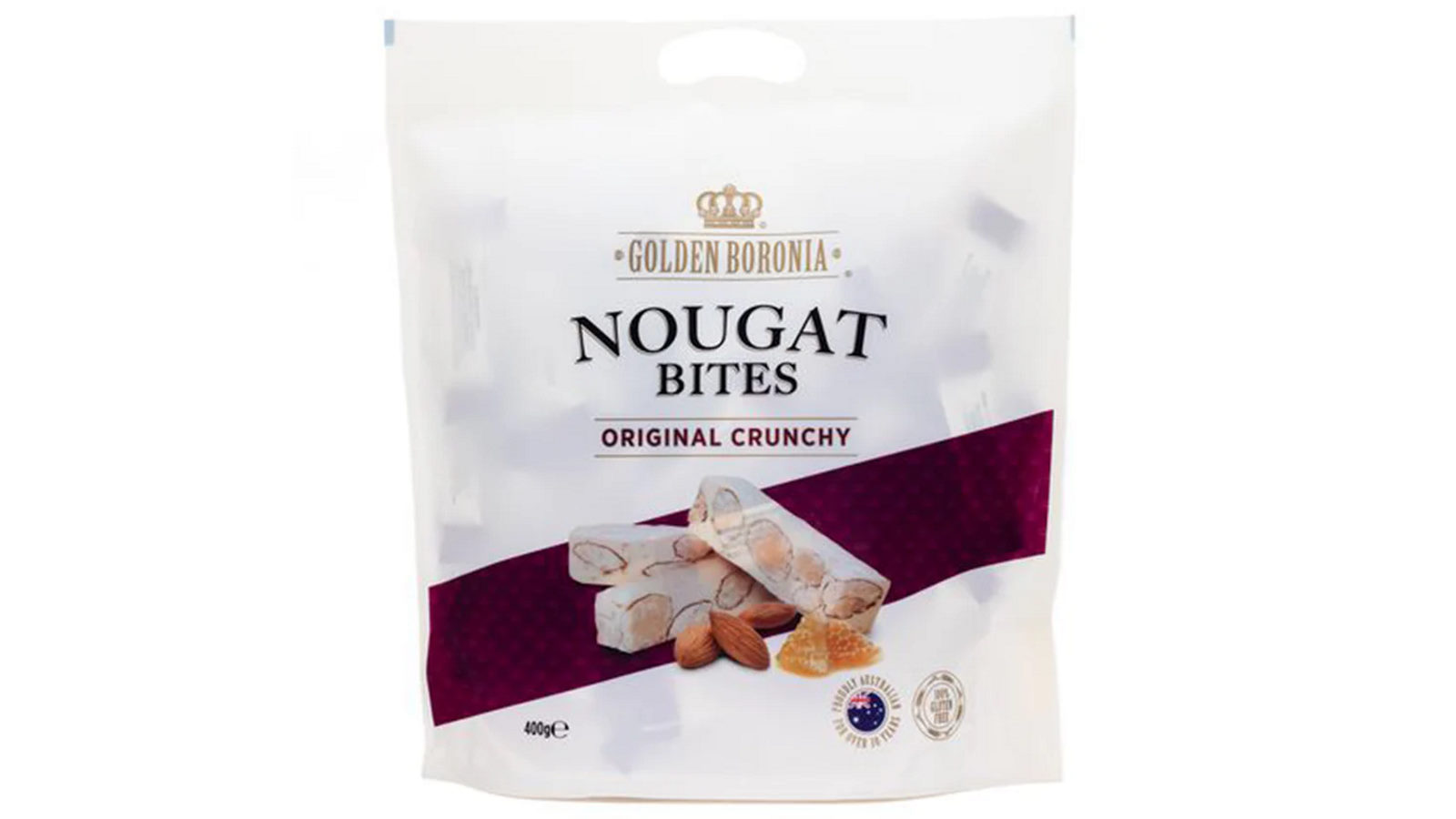 Golden Boronia 400g Nougat Bites Original Crunchy