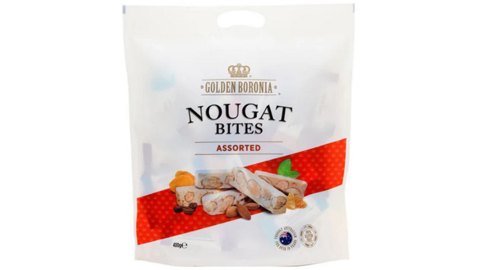 Golden Boronia 400g Nougat Bites Assorted