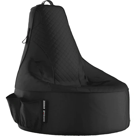 Throne Boss Black Gaming Bean Bag Chair - Junior