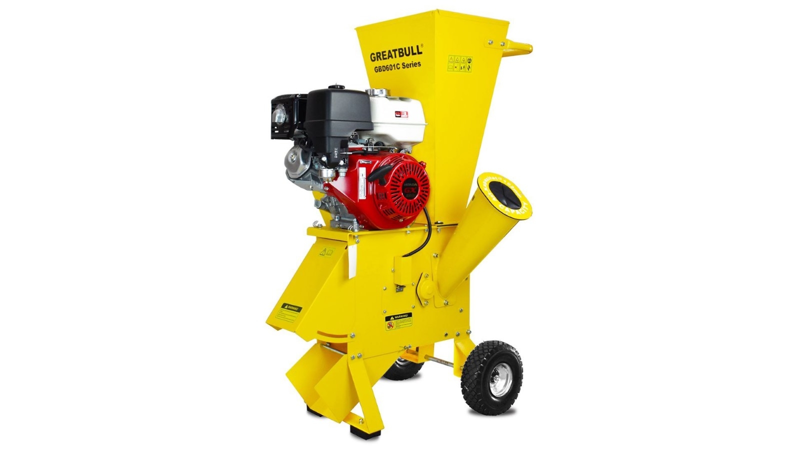 Greatbull Chipper/Mulcher - Honda GX390 13HP Engine (GBD601CH)