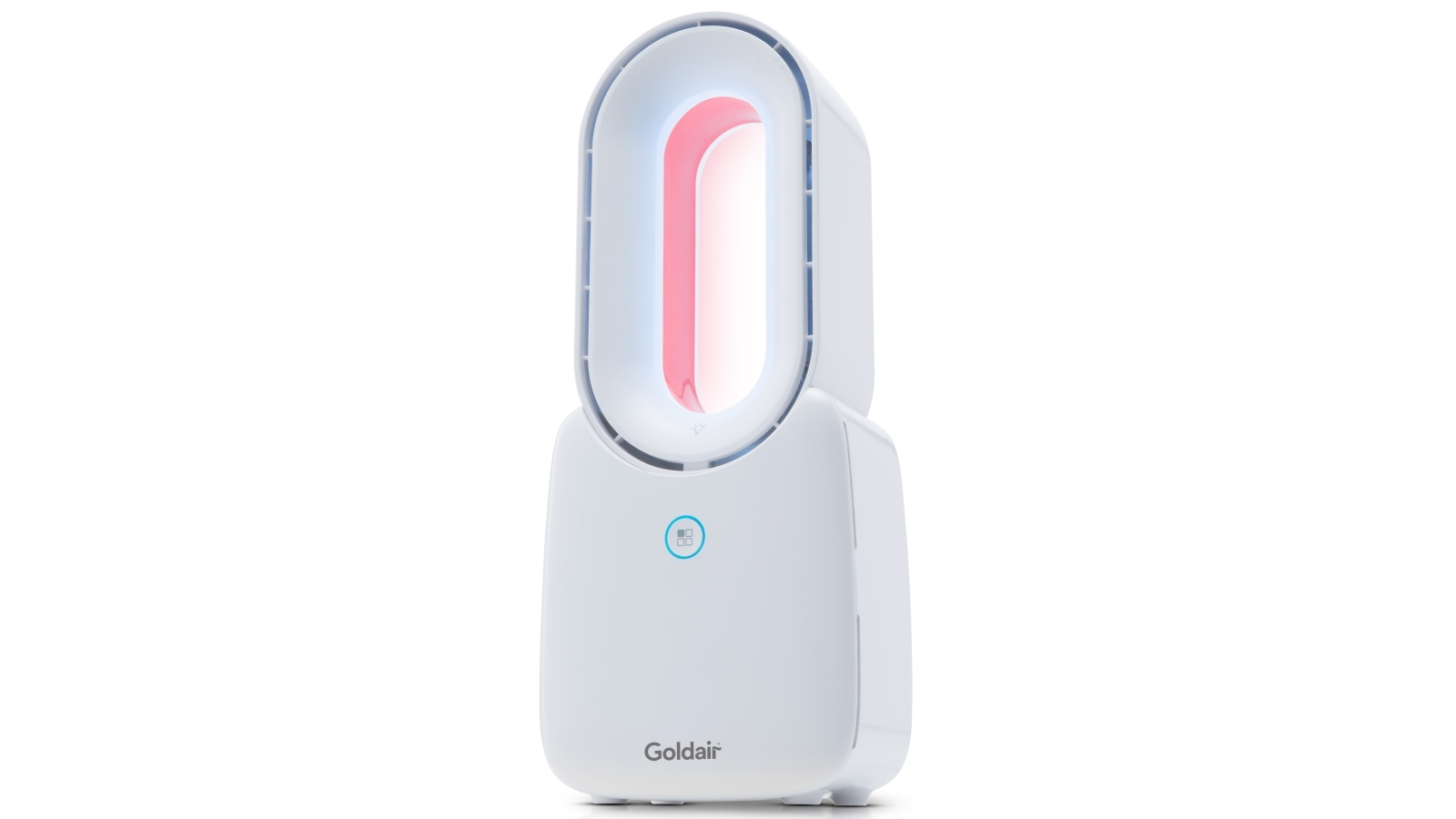 Goldair Bladeless Personal Desk Fan - White | Harvey Norman