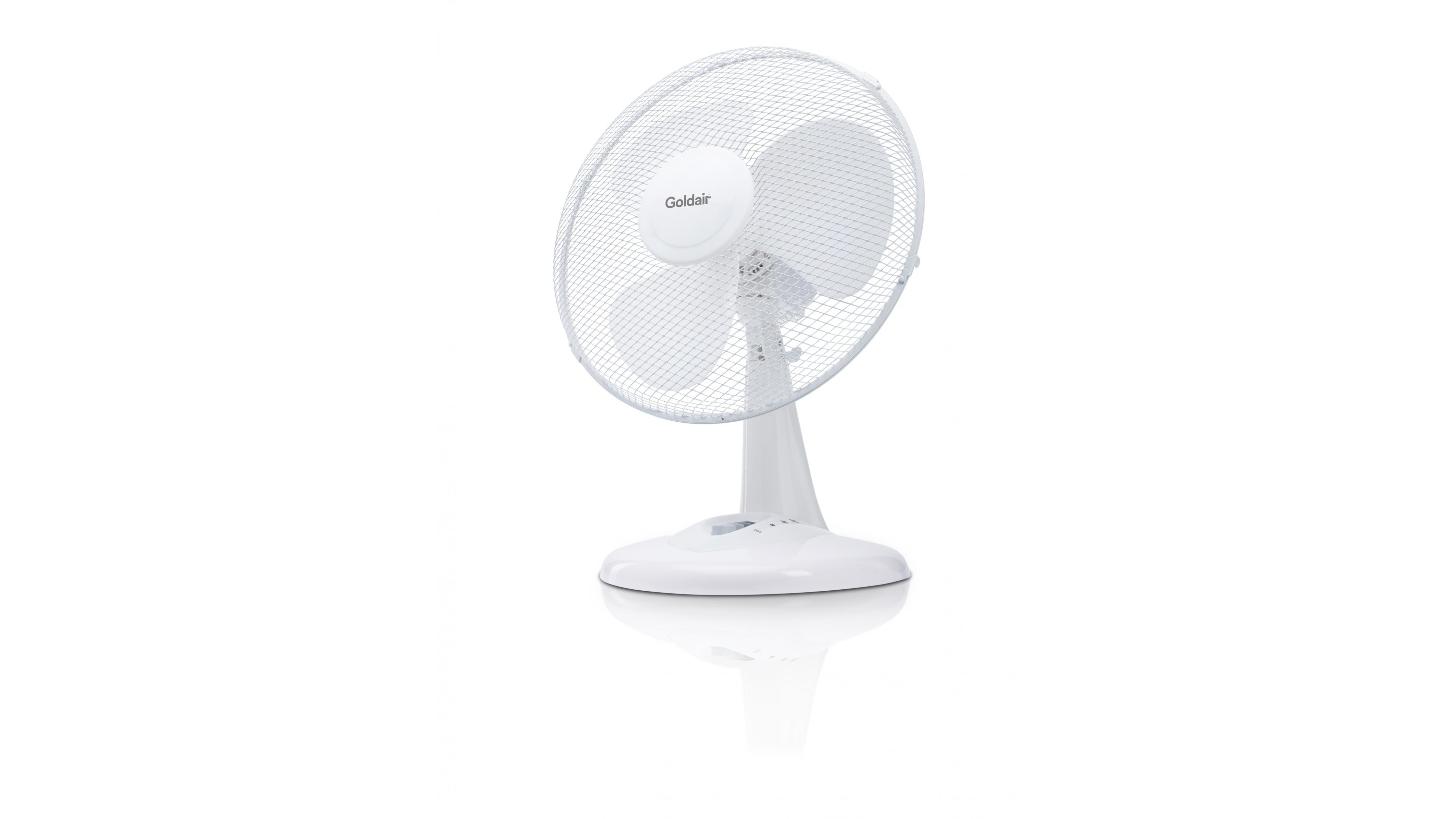 Goldair 30cm Oscillating Desk Fan Harvey Norman