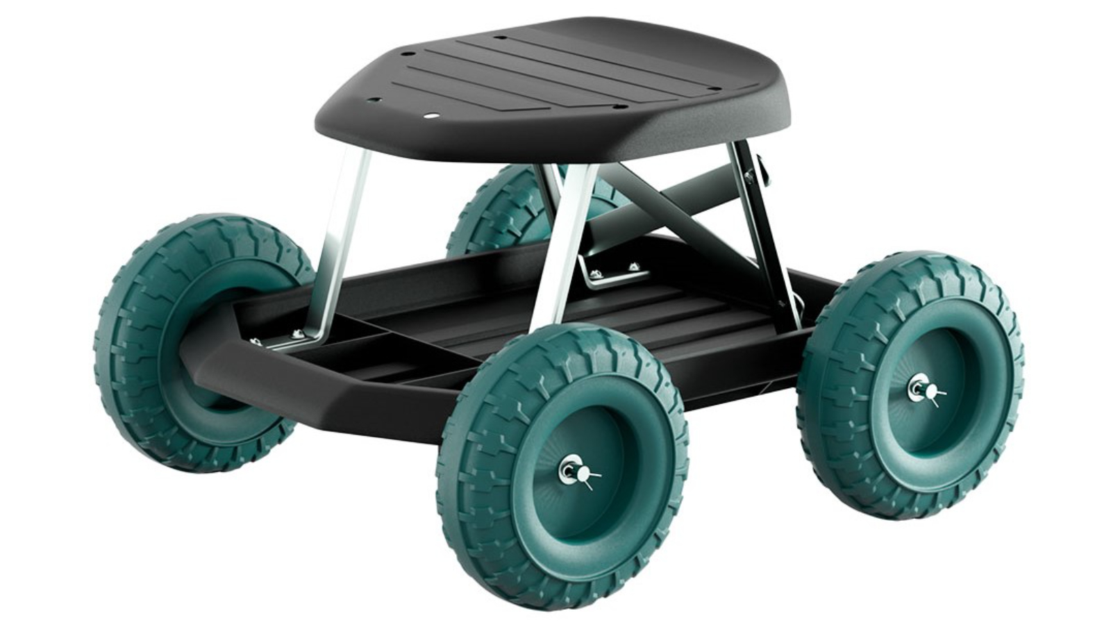 Gardeon Garden Cart Rolling Stool with Wheel