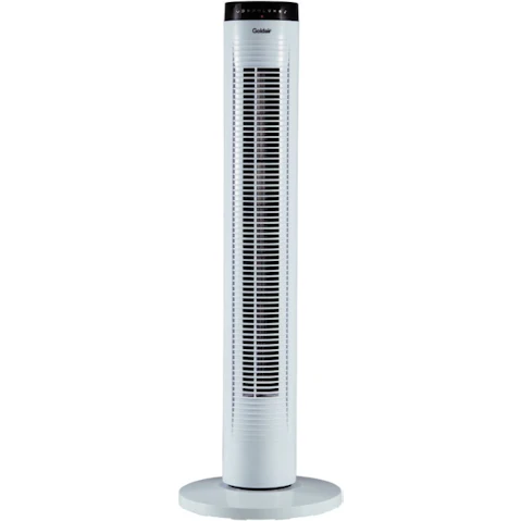 Goldair 81cm Tower Fan with Remote - White