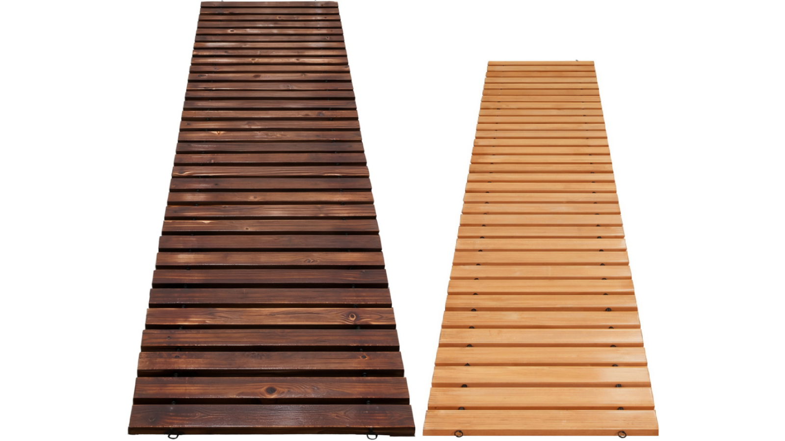 Gardeon 8ft Wooden Roll-Out Garden Pathway