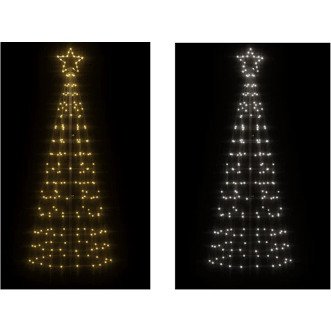 vidaXL 220 LED Light 180cm Christmas Tree with Spikes