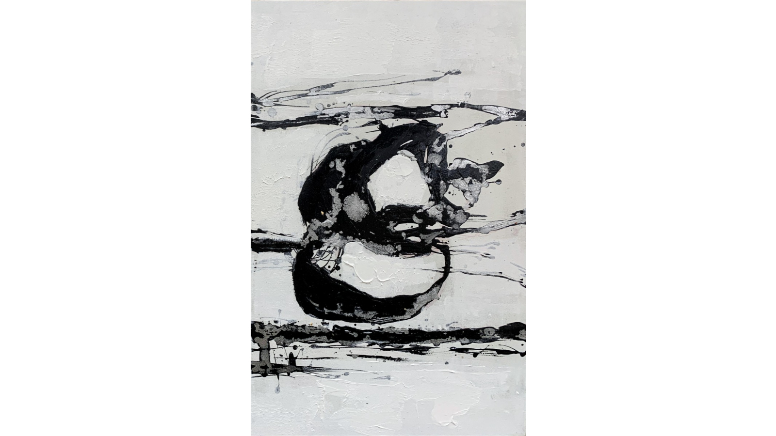 All 4 Kids 022 Modern Abstract Oil Hand Painted Wall Art with Frame - 60 x 80cm