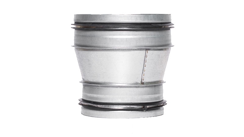 Sirius 12.5/15cm Galvanised Steel Duct Reducer