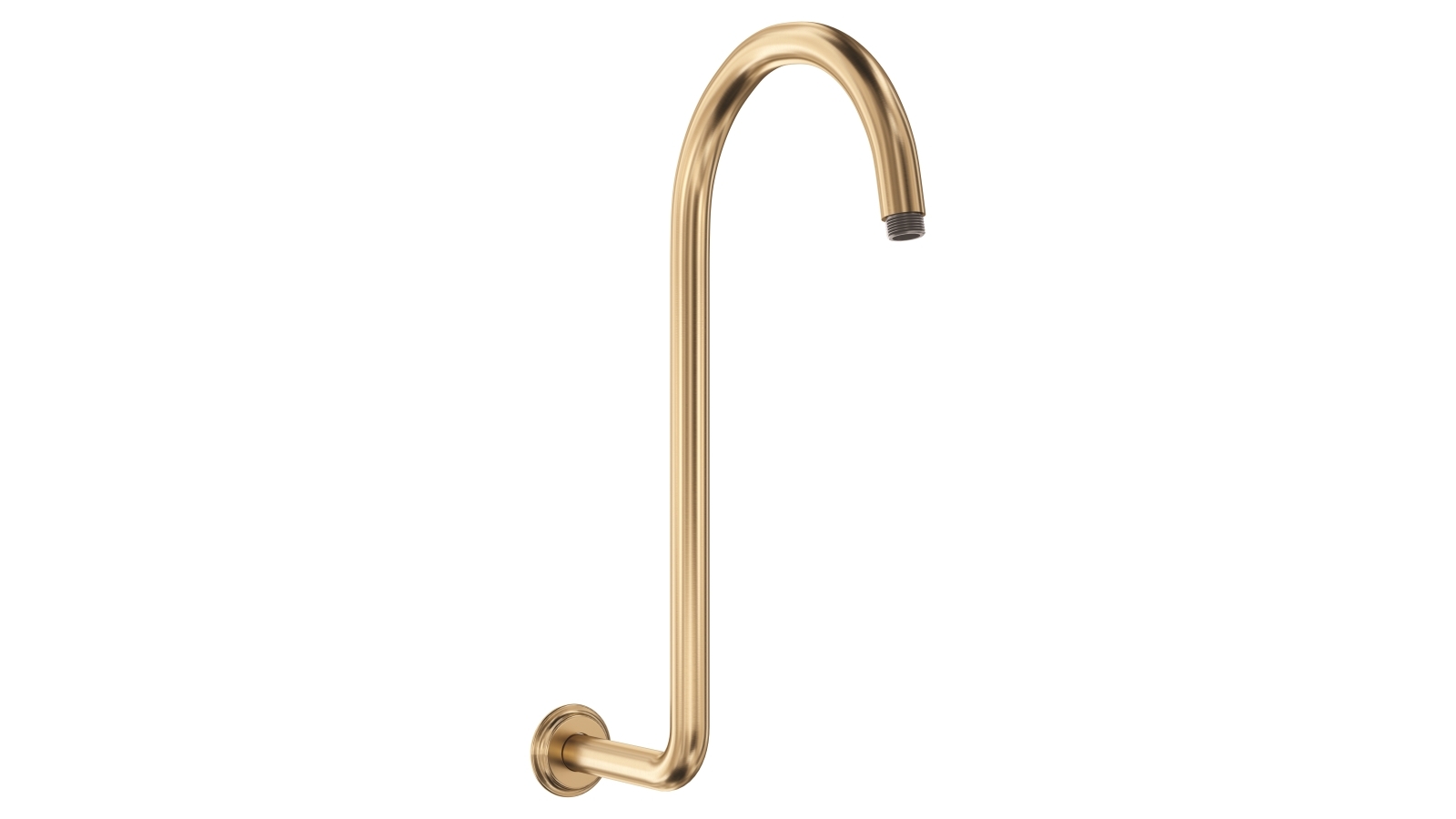 Palermo Luca Georgia Swan Neck Shower Arm Only - Urban Brass