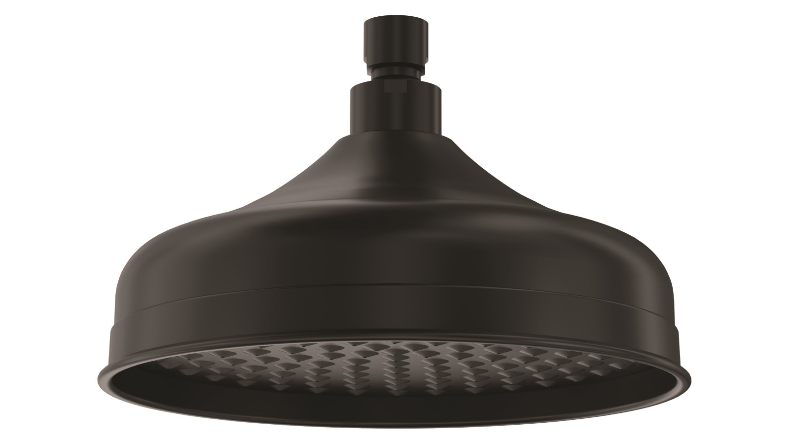 Palermo Luca Georgia Rain Shower Head Only - Matte Black