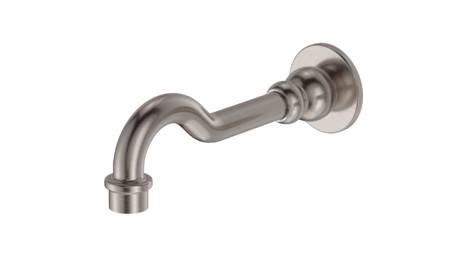 Palermo Luca Georgia Basin Bath Outlet - Brushed Nickel