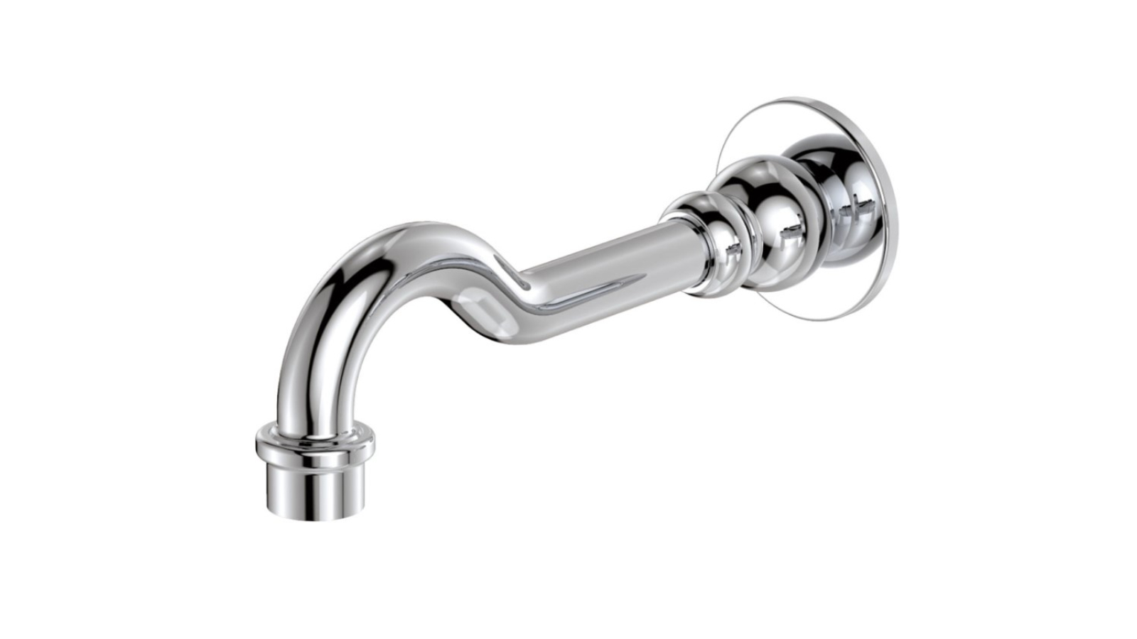 Palermo Luca Georgia Basin Bath Outlet - Chrome