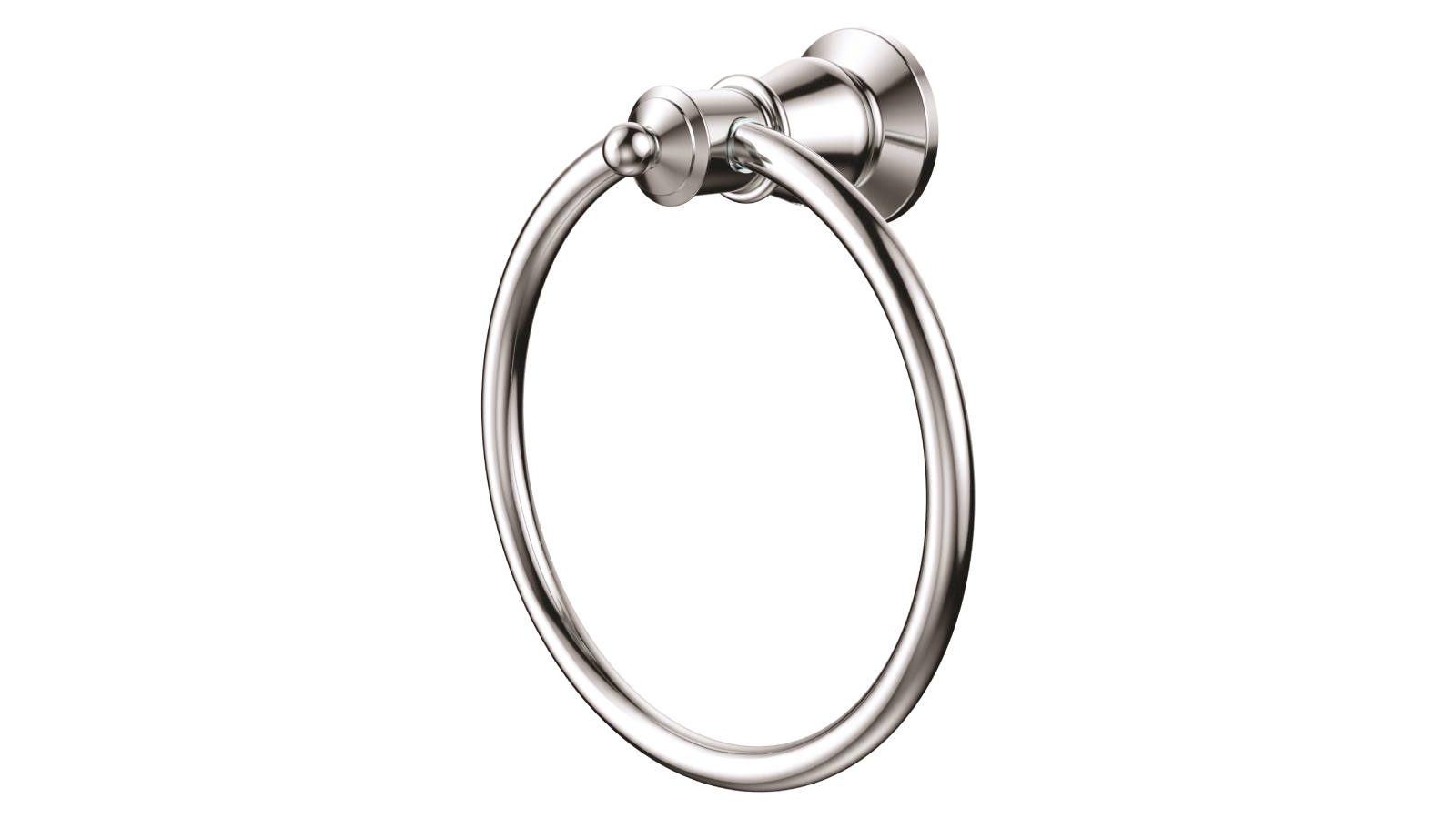 Palermo Luca Georgia Towel Ring - Chrome