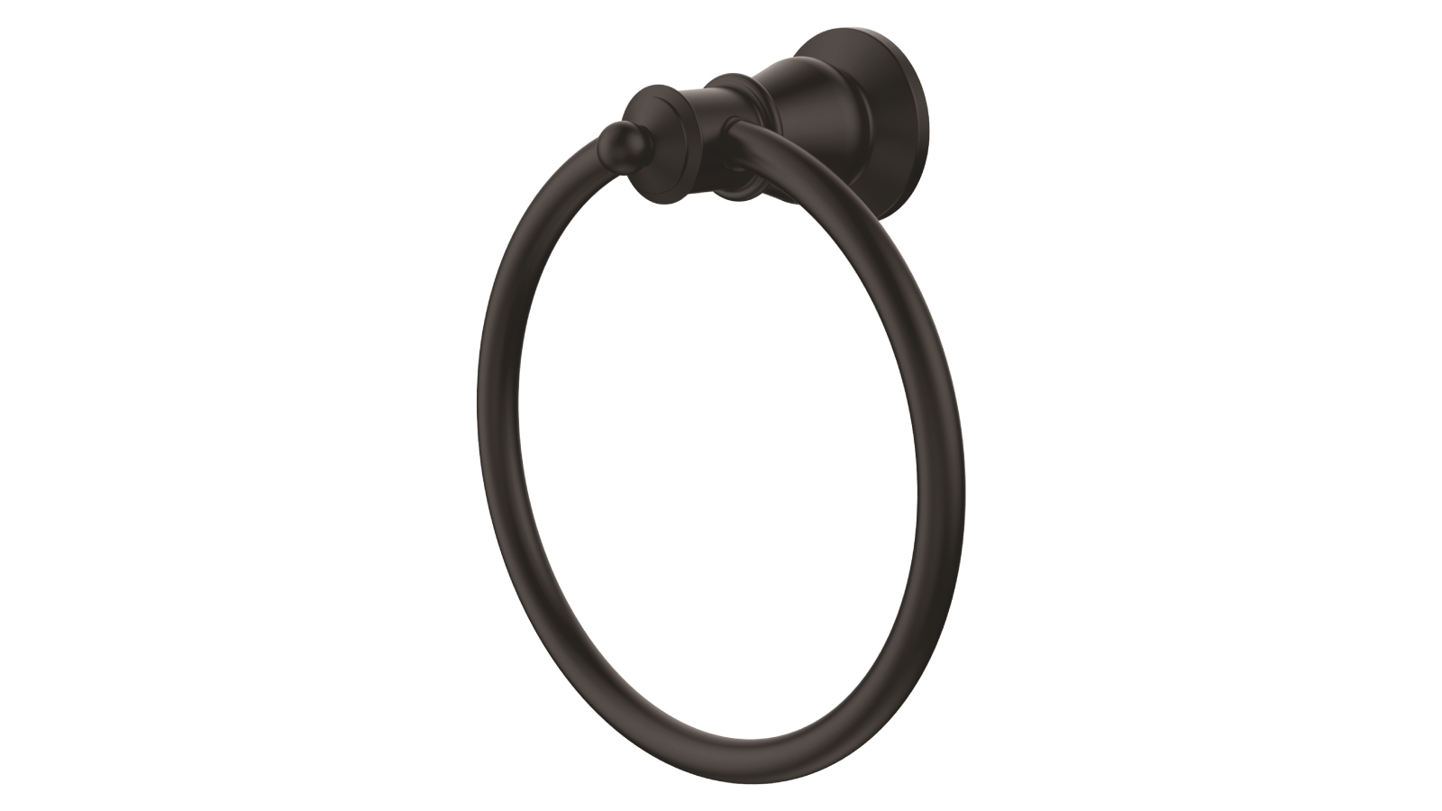 Palermo Luca Georgia Towel Ring - Matte Black
