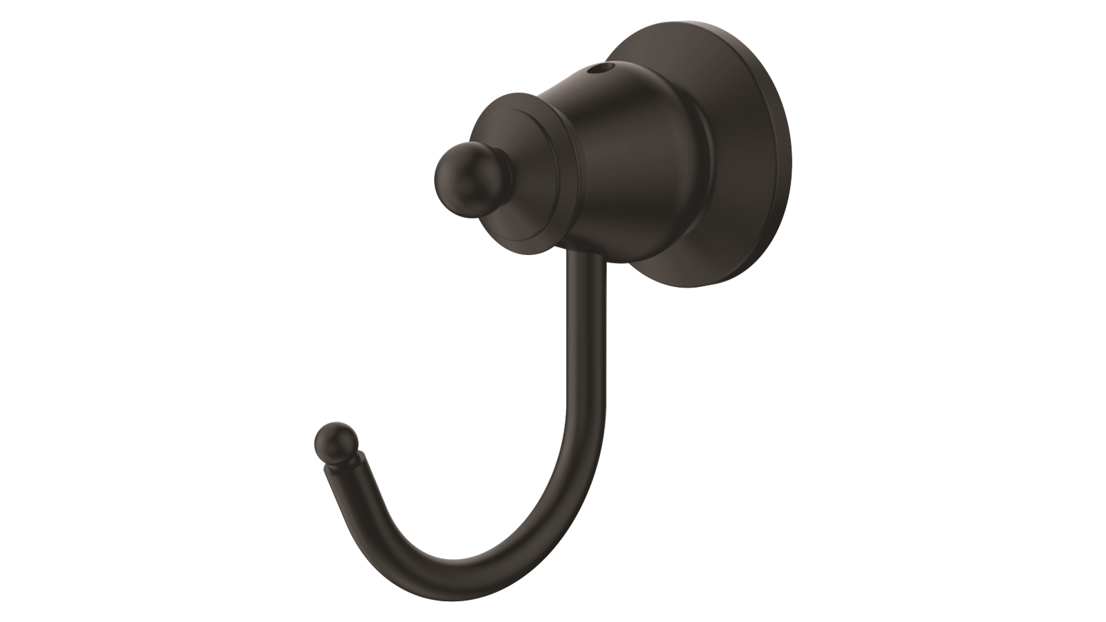 Palermo Luca Georgia Robe Hook - Matte Black