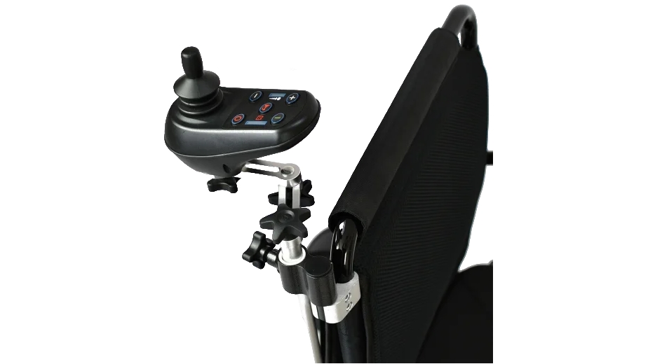 Gilani Engineering Universal Adjustable Attendant Carer Controller Bracket for Electric Wheelchair