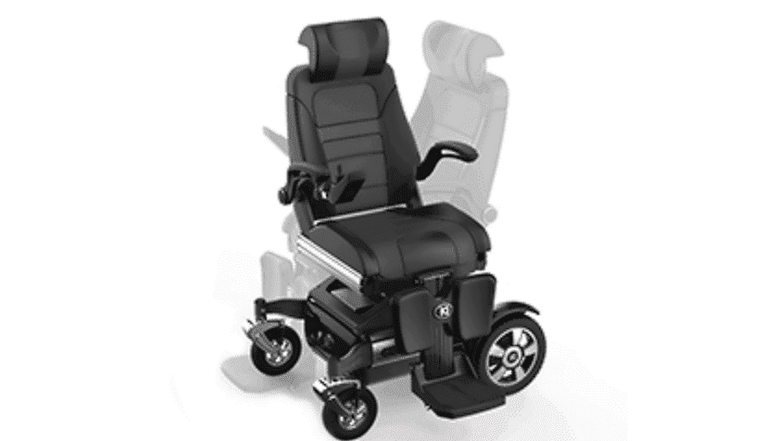 Gilani Engineering Vertical Lift Standing Electric Wheelchair With Adjustable Seat and Backrest