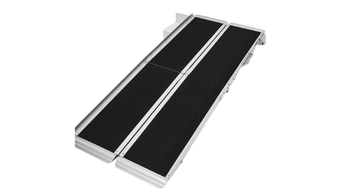 Gilani Engineering 180cm Portable Aluminium Ramp Disability Wheelchair - 275kg Weight Capacity