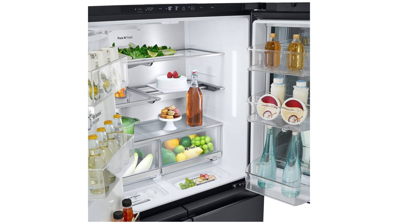 LG 642L InstaView DoorInDoor French Door Fridge with Ice & Water