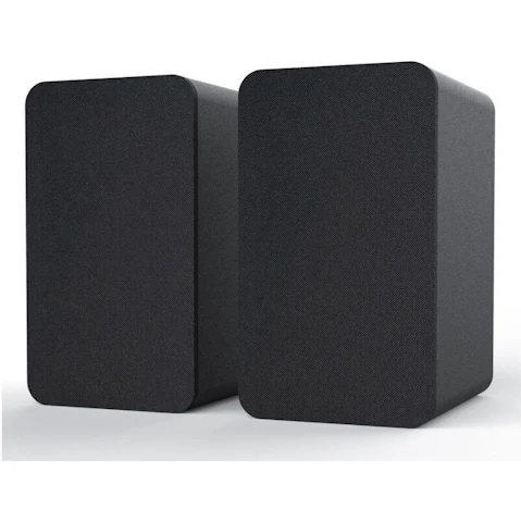 Silcron Wireless Active Bookshelf Speakers with HDMI ARC - Black