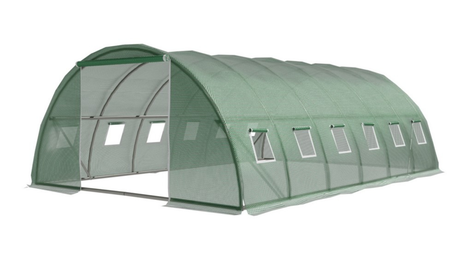 Greenfingers Walk in Greenhouse Garden Shed - 600 x 400cm