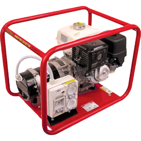 Honda AU Single Phaser 8kva Powered Heavy Duty Industrial Petrol Generator GH7000-H
