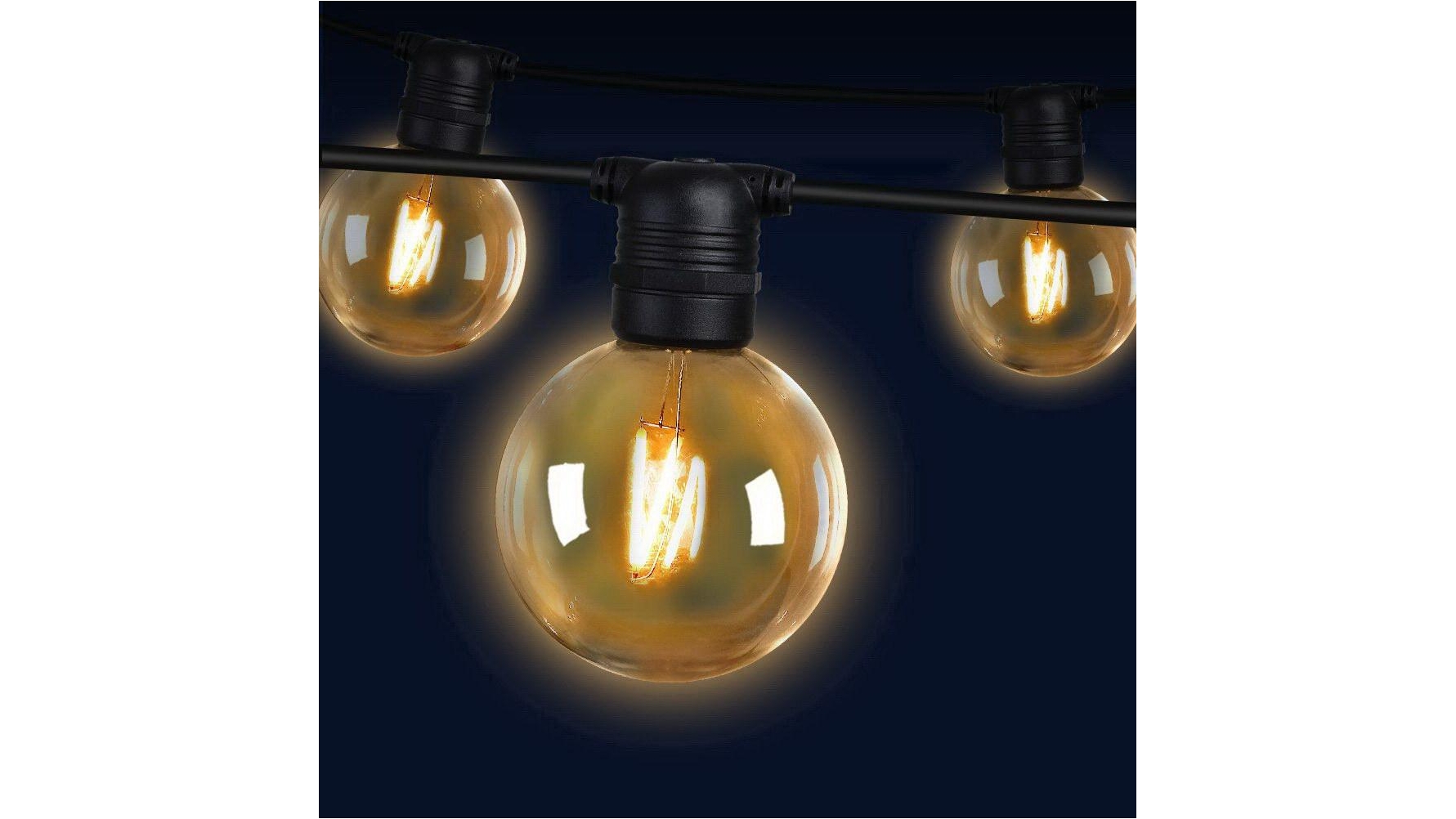 Jingle Jollys LED Festoon Lighting Kits 68 Metre Harvey Norman