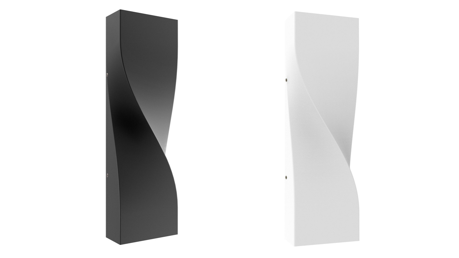 CLA Lighting IP65 Surface Mounted Twist Up/Down LED Tri-CCT Exterior Wall Light