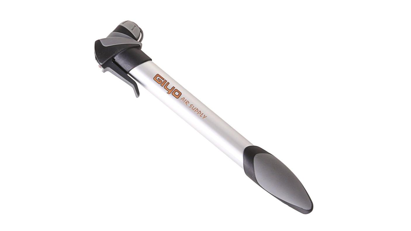 Giyo Air Supply Big Volume Dual-Valve Mini Bike Pump with Mounting Bracket