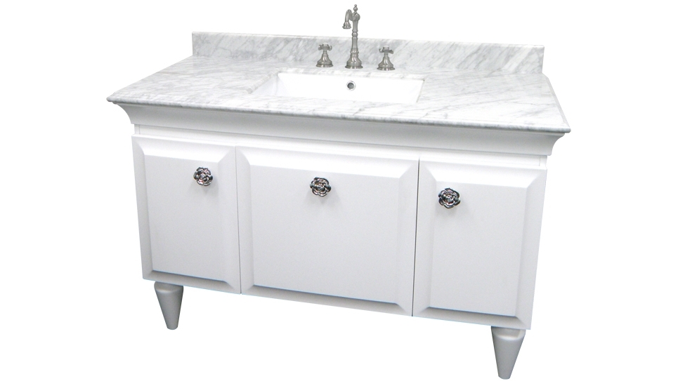 Parisi Glamour Silk 1200 Floor Standing Vanity Harvey Norman