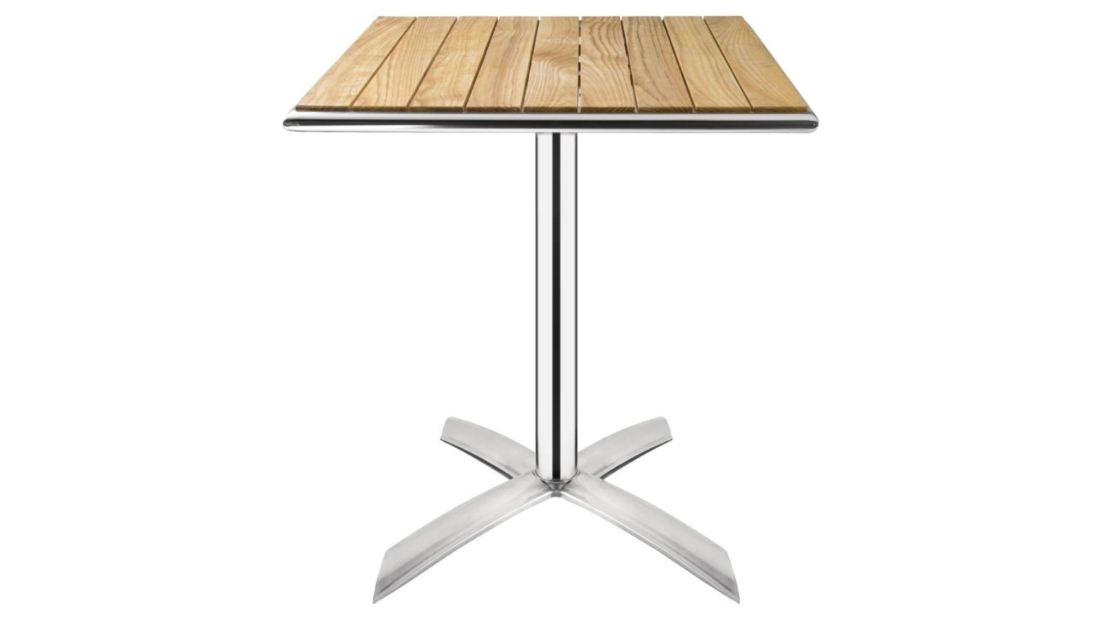 Bolero Ash Flip Top Square Bistro Cafe Table - 60cm