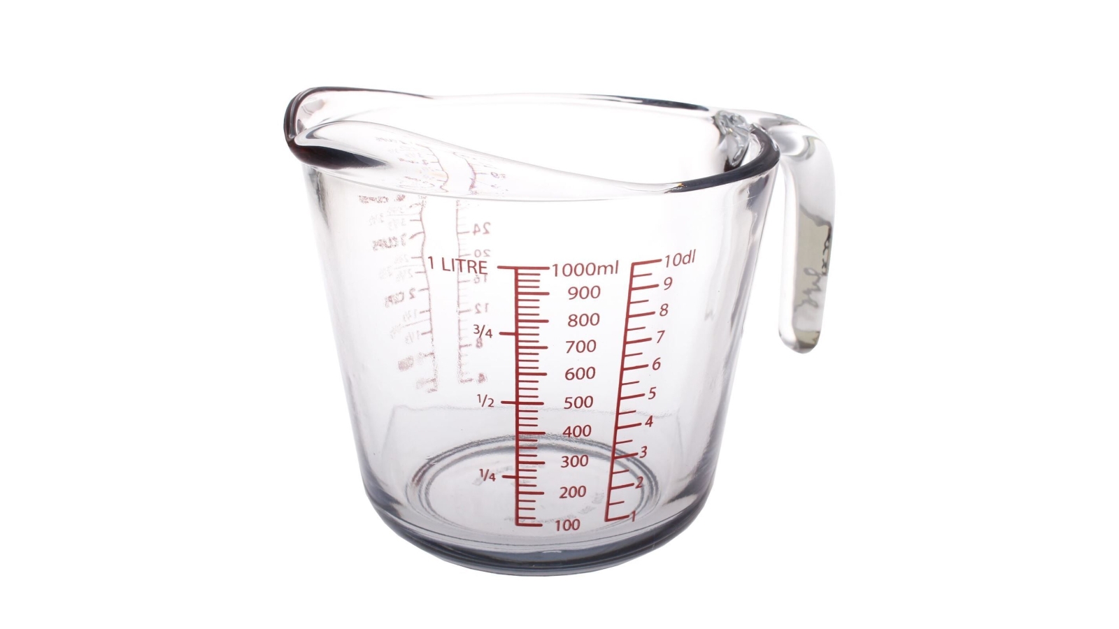Kitchen 4 -Cup Classics Glass Measuring Jugs 