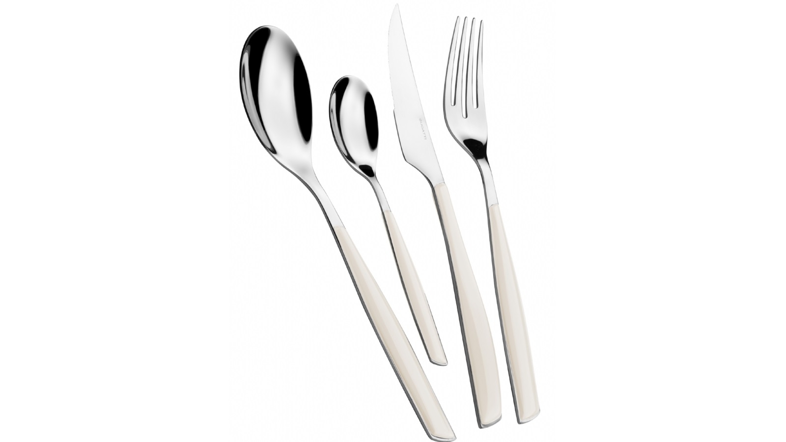 Bugatti Glamour 24 Piece Cutlery Set - Ivory