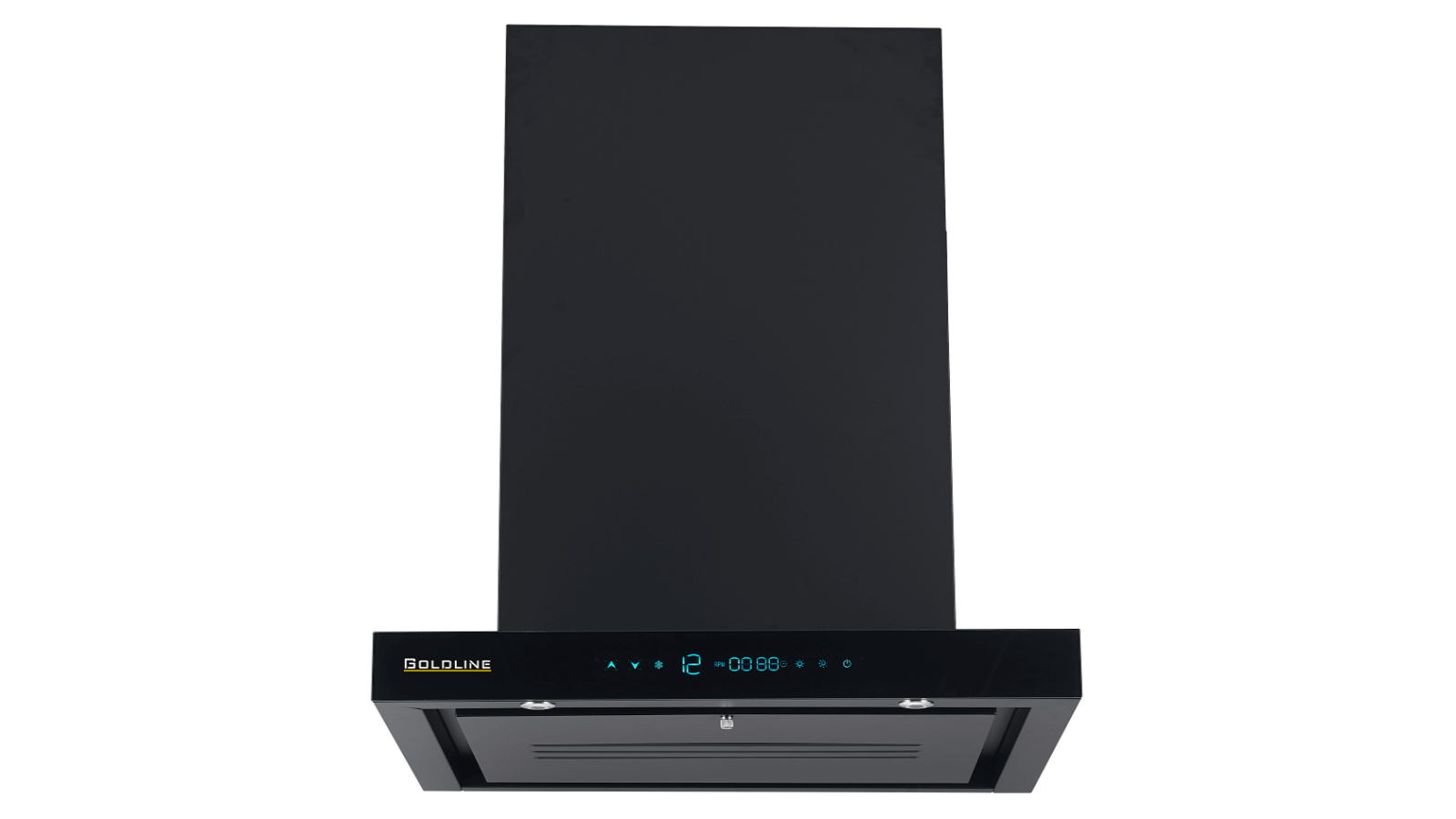 Goldline 60cm Canopy Rangehood - Black