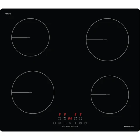 Glem Gas 600mm 4 Zone Induction Cooktop with Boost Function