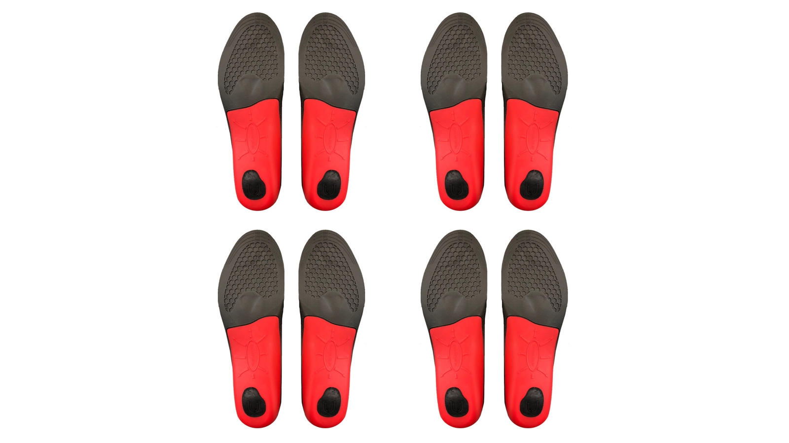 Bibal Large Full Whole Insoles Shoe Inserts - 4 Pairs