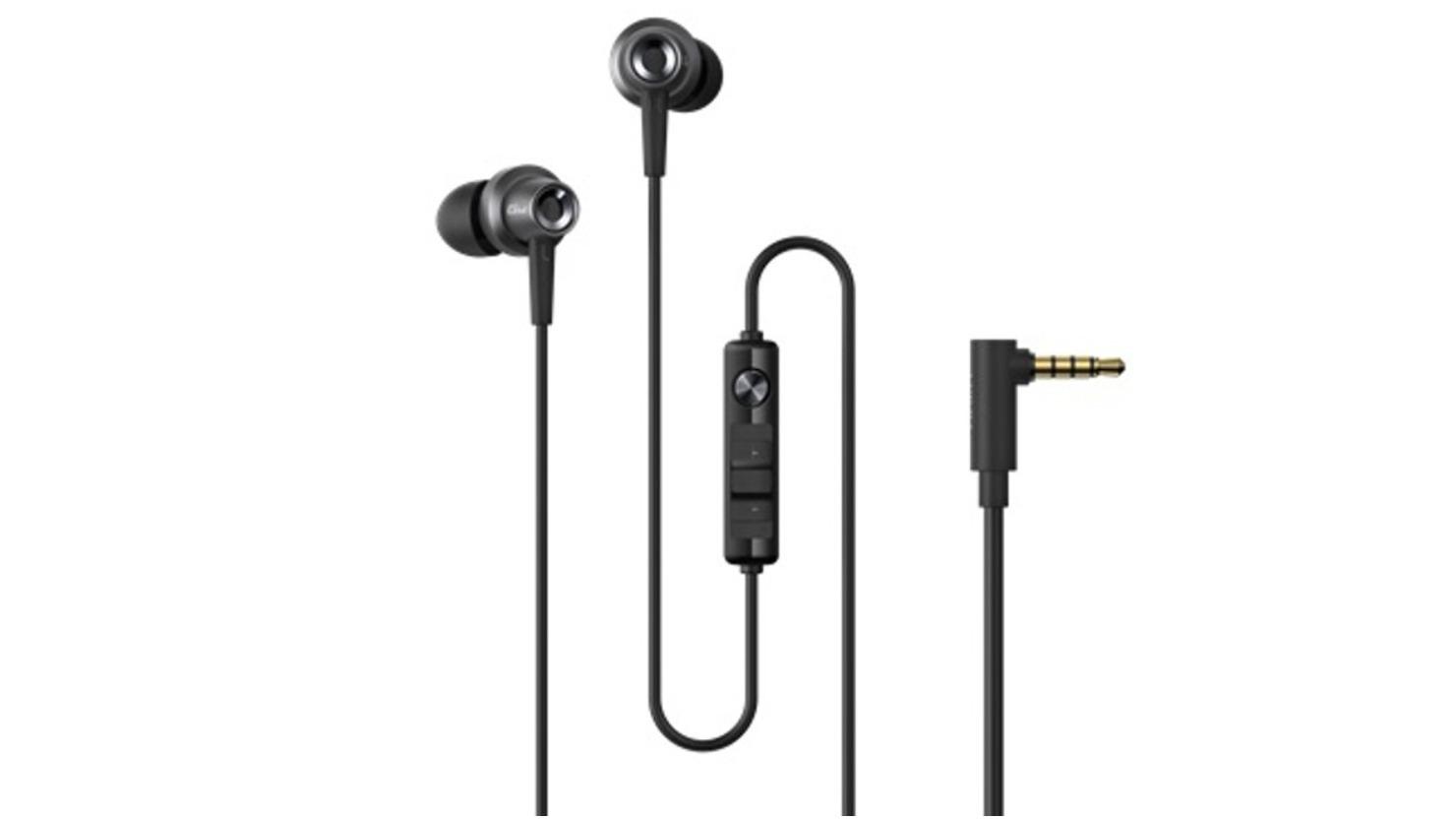 Edifier Earbuds with Microphone - Black