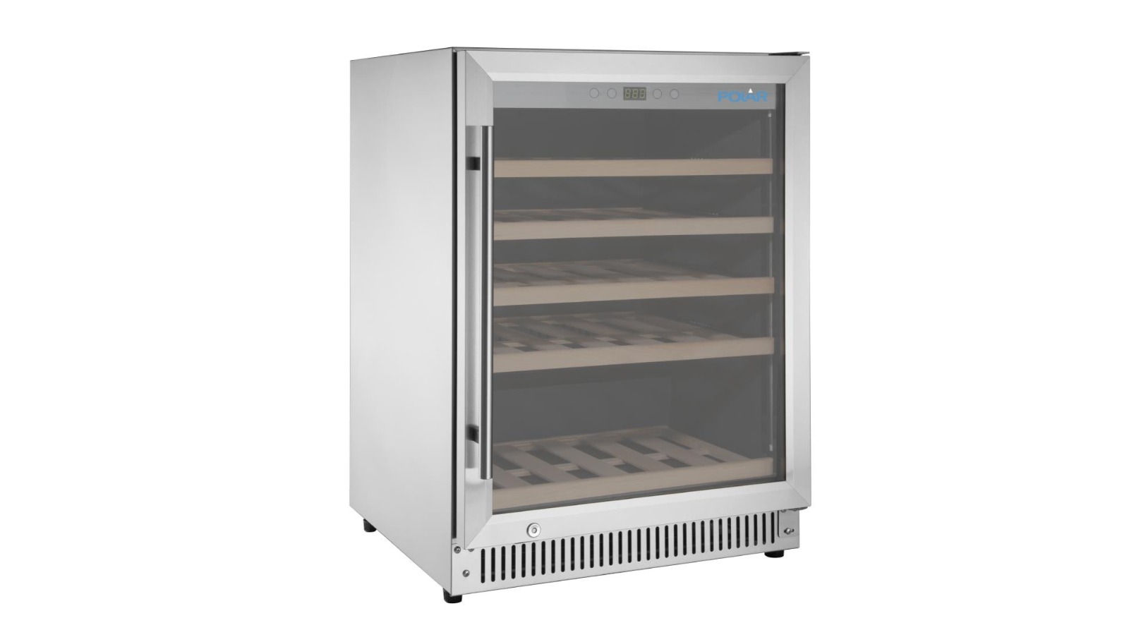 Polar GM627-A G-Series Stainless Steel Wine Fridge - 51 Bottles