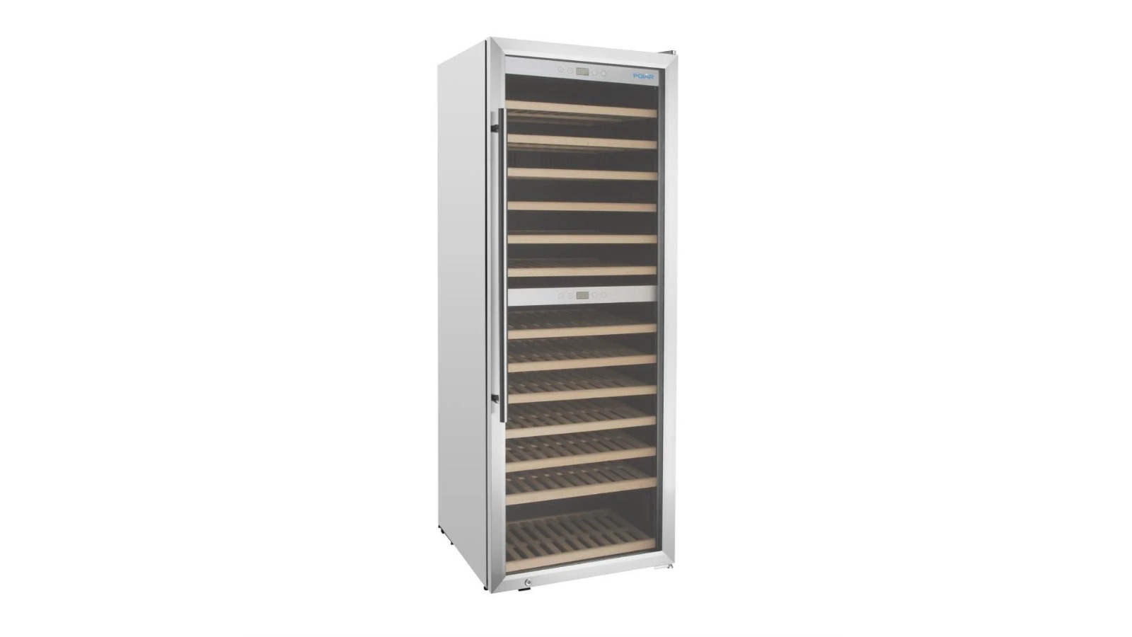 Polar GM628-A G-Series Stainless Steel Dual Zone Wine Fridge - 126 Bottles