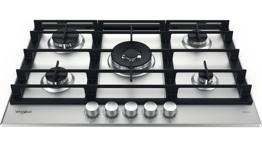 Whirlpool 75cm 5 Burner Gas Cooktop with iXelium Harvey Norman