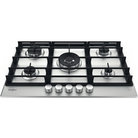 Whirlpool 75cm 5 Burner Gas Cooktop with iXelium