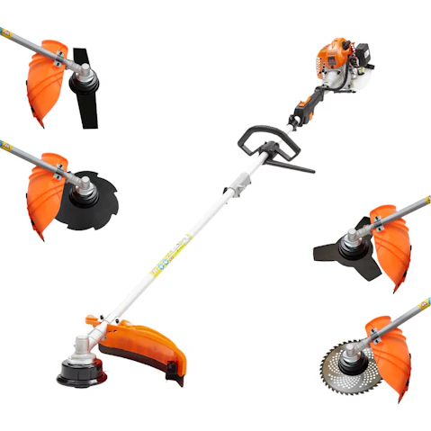 Dynamic Power 26cc Brush Cutter Whipper Snipper with 4 Blades
