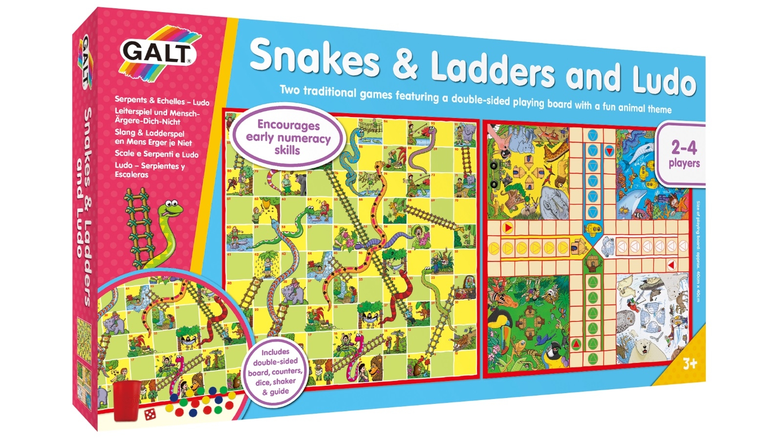 Galt - Snakes and Ladders and Ludo