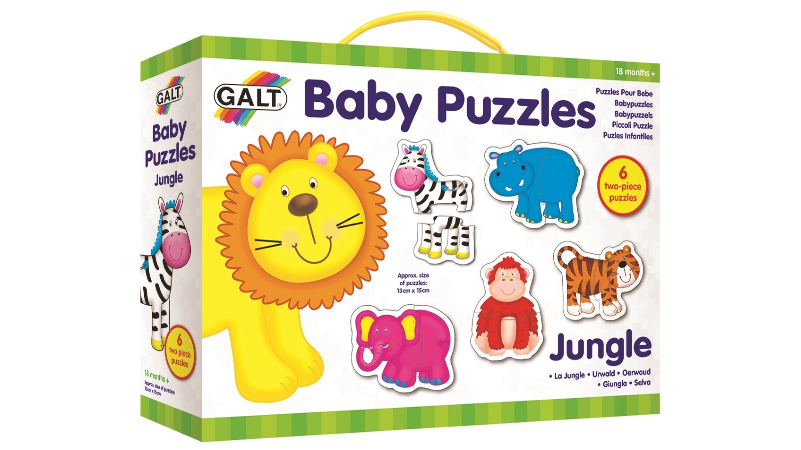 Galt 2-Pieces Baby Puzzles – Jungle