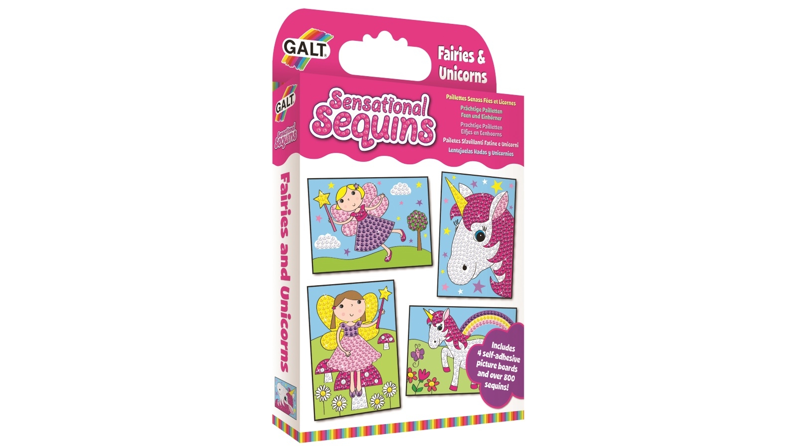 Galt Sensational Sequins-Fairies and Unicorns