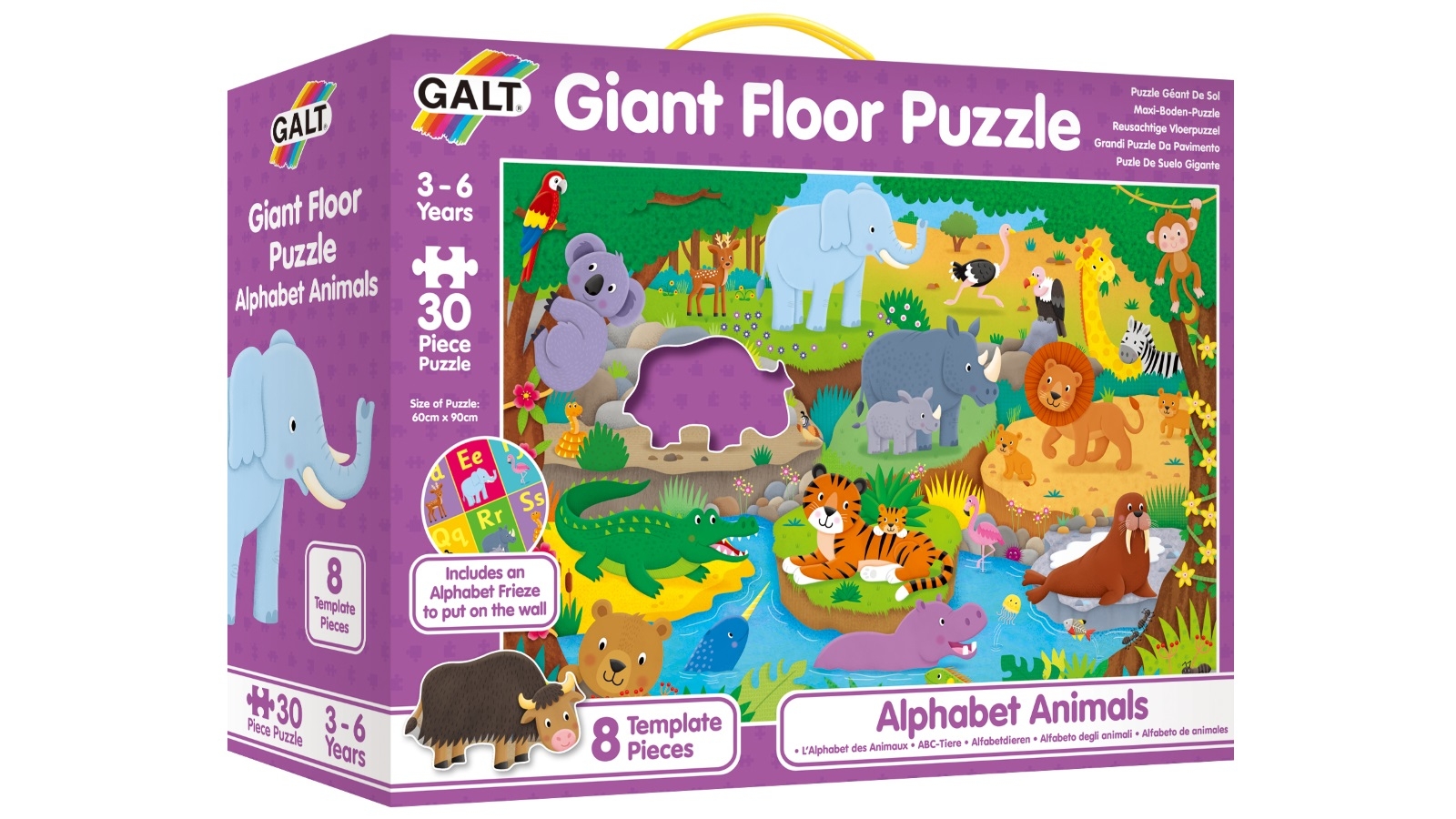 Galt - Alphabet Animals Giant Floor Puzzle