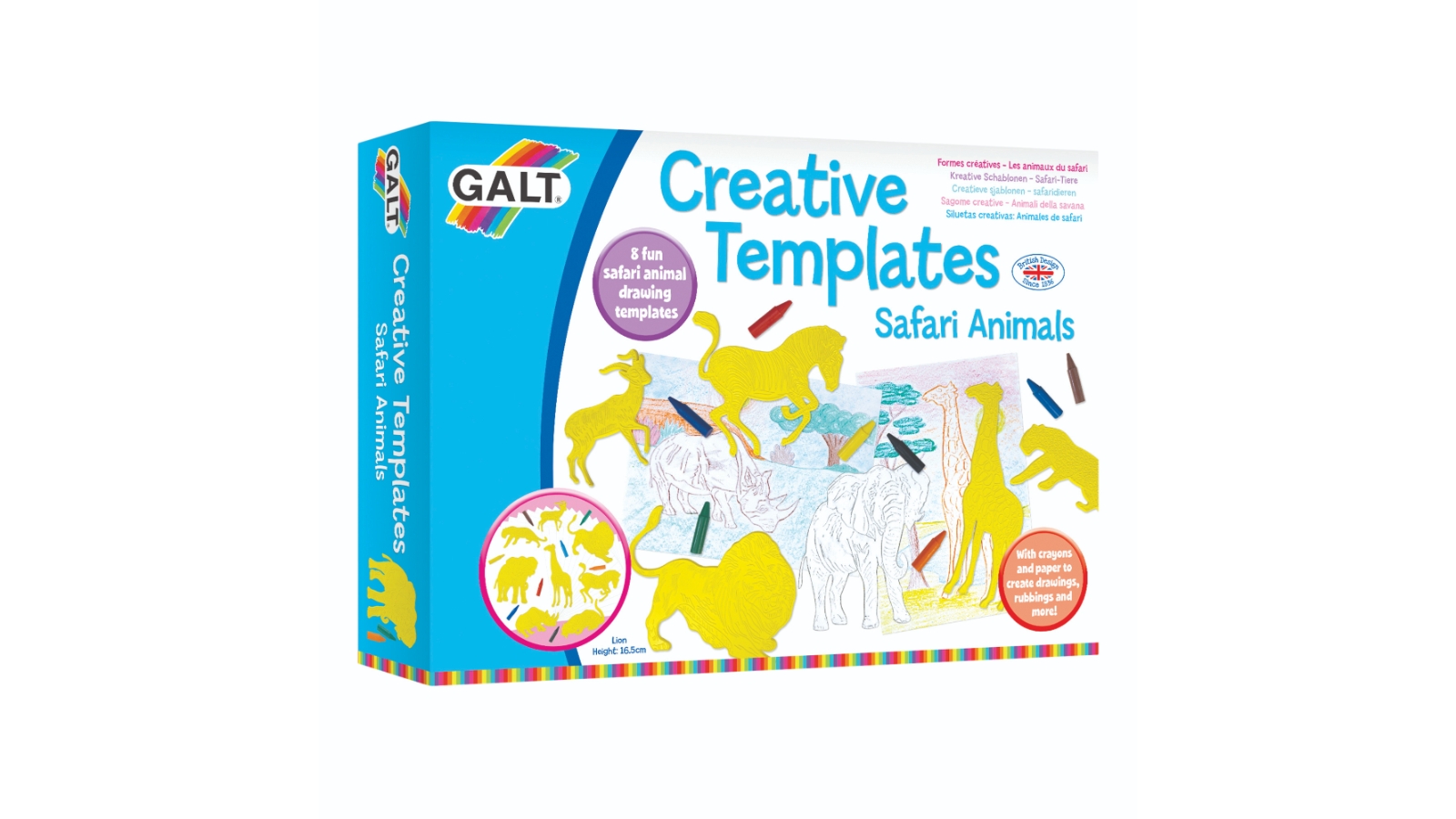 Galt Creative Templates Safari Animals