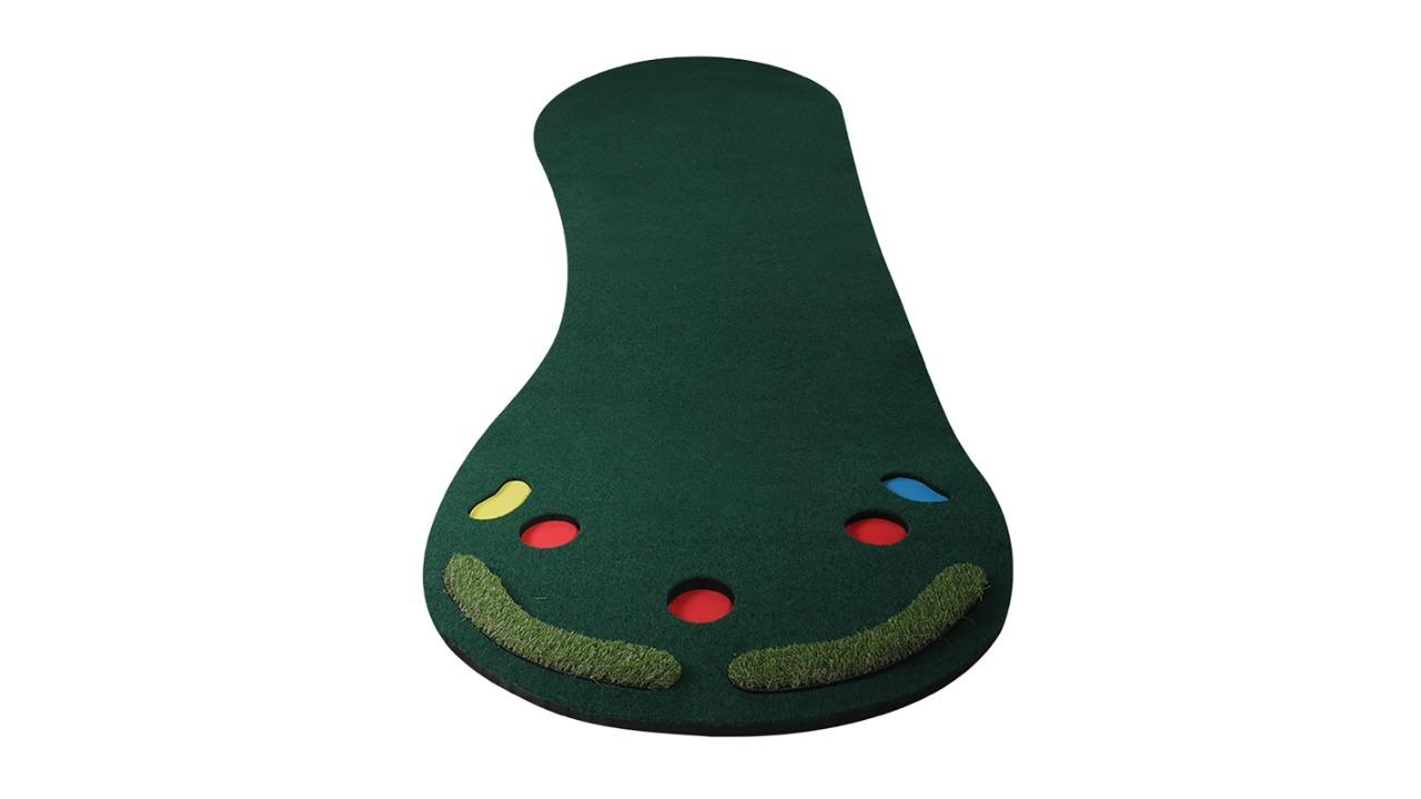 Centra Artificial Grass Golf Putting Mat - Green