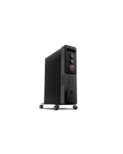Goldair 2400W 11 Fin Oil Column Heater with Turbo Timer - Black